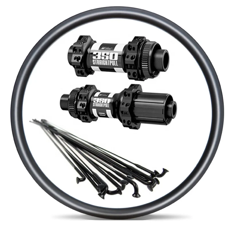 GoFast OEM Wholesale 700c Carbon Bicycle Wheels Toray Carbon fiber Wheel Cycling  Rims 25mm Width 35mm Depth Carbon Road Wheels