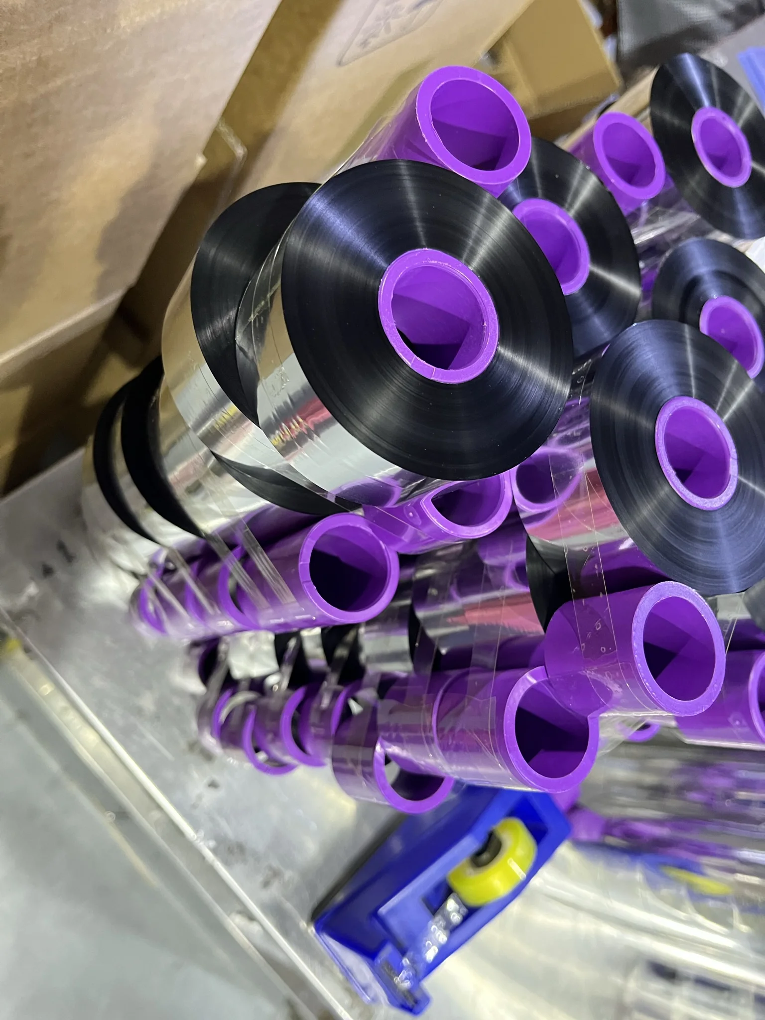 Near edge TTO ribbon 55mm x 700m 1200m thermal transfer printer ribbon 3911 markem smartdate