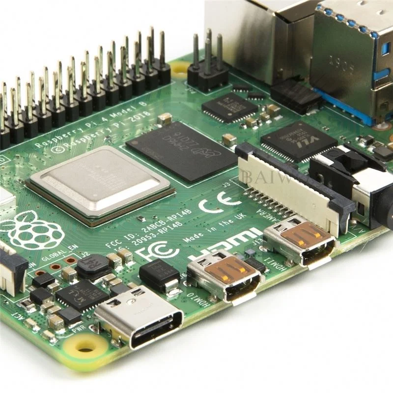 Raspberry Pi 4 B Model B Raspberry Pi 4B Use For Python Programming STM32 Development Boards  ODM Box Picture Logo 4GB\8GB RAM
