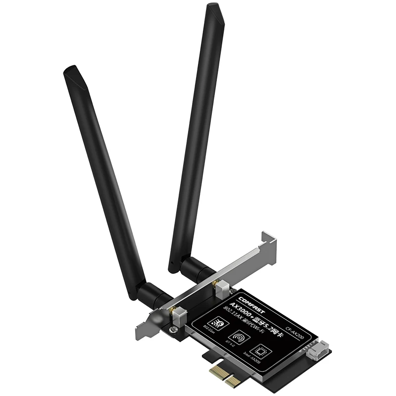 Hot sale COMFAST CF-AX200  bluetooth 5.0 pcie wifi card dual-band 80211ax dongle wifi 6 lan card