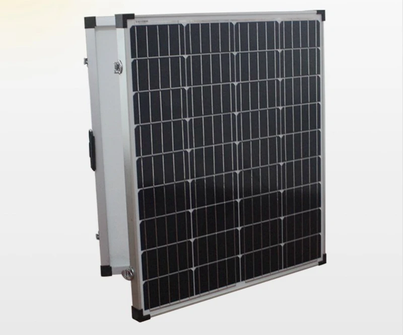 Camping and Car Using Portable Foldable Solar Panels Case Charger 120W 10A Compact Solar Generator Solar Panel folding suitcase