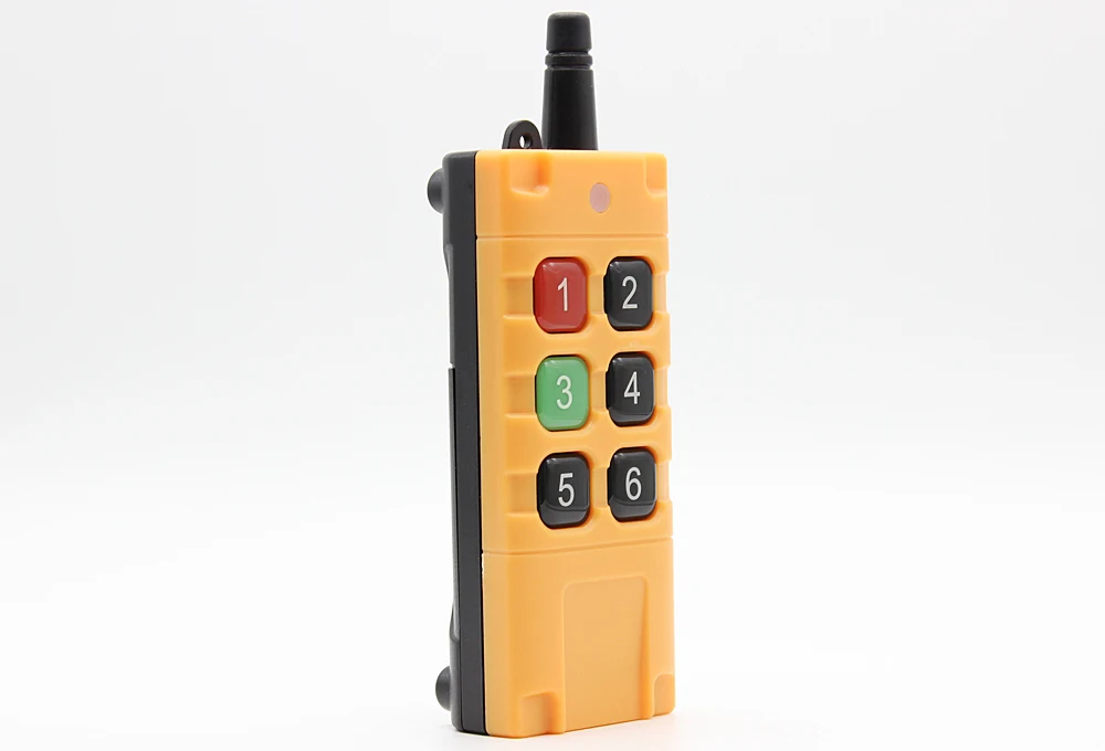 433mhz 315MHz RF 9V 6 keys Learning/ Fixed Code Vent Valve Drone  Grade Crane Vacuum Pump Industrial Wireless Remote  Control