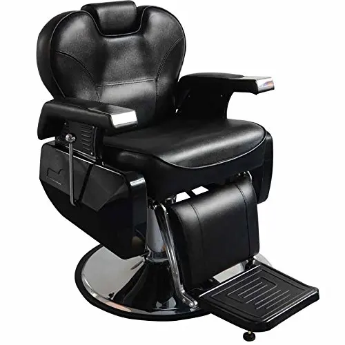 Salon shop equipment armrest barber chair