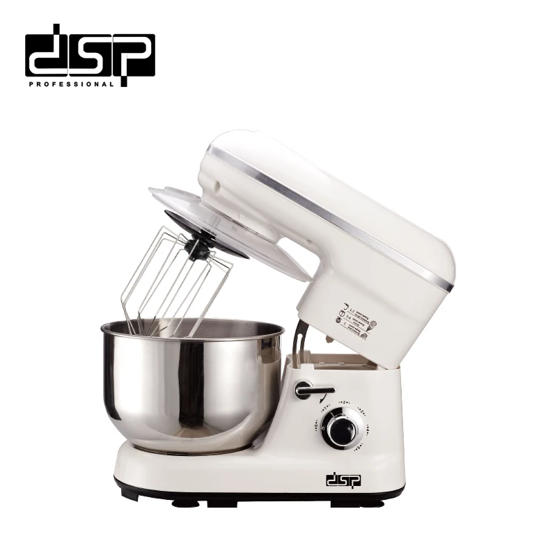 DSP Latest 220v/1200w 5.0L Ultra-Large Capacity Restaurant Food Bakery Stand Milk Egg Cream Mixer With 5 Speeds With Turbo