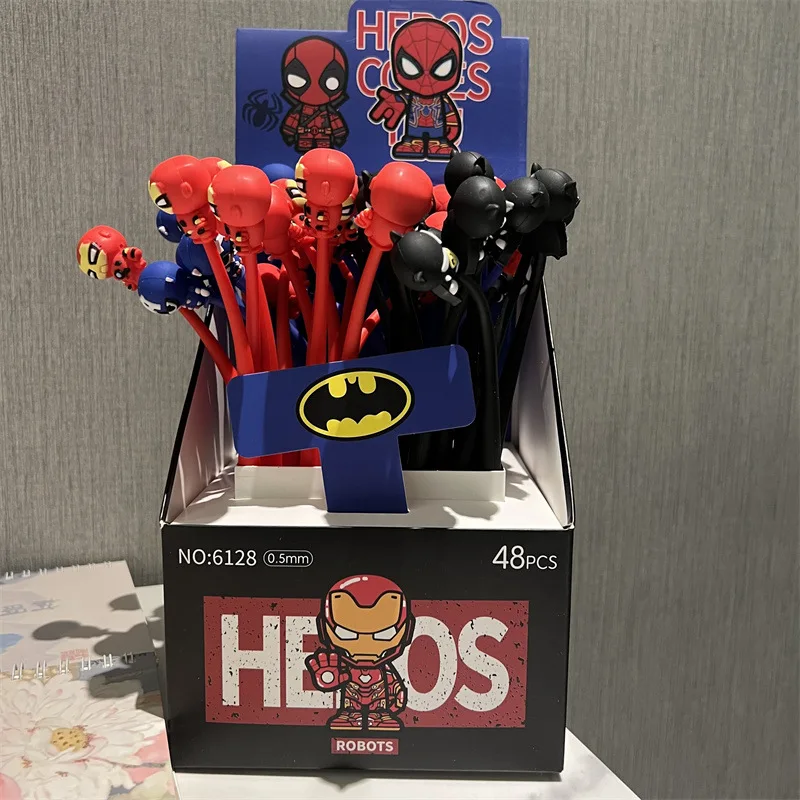 kawaii labubu Ballpoint Pen anime cute figure gel pen Monster office school stationery supplies wholesale