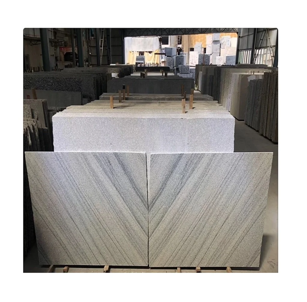 Viscount White Granite Hotel tiles 12 x 12 for exterior floor