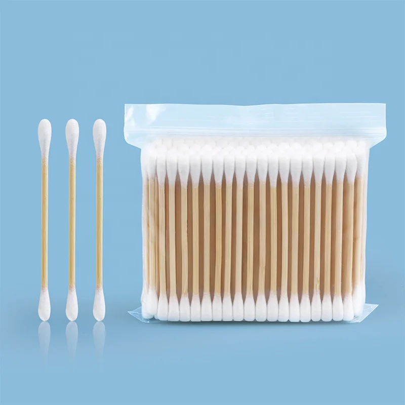 Wholesale Price Disposable Sterile Alcohol Filled Swab Stick Liquid Cotton Swab