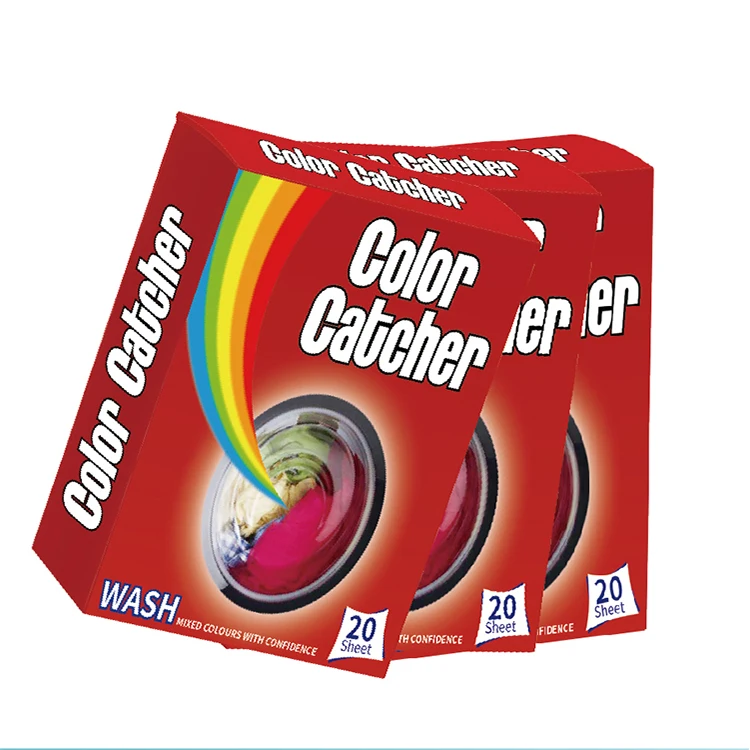 Lookon Color Laundry Catcher Detergent Washing Soap Paper Dryer Dry Sheets For Laundry