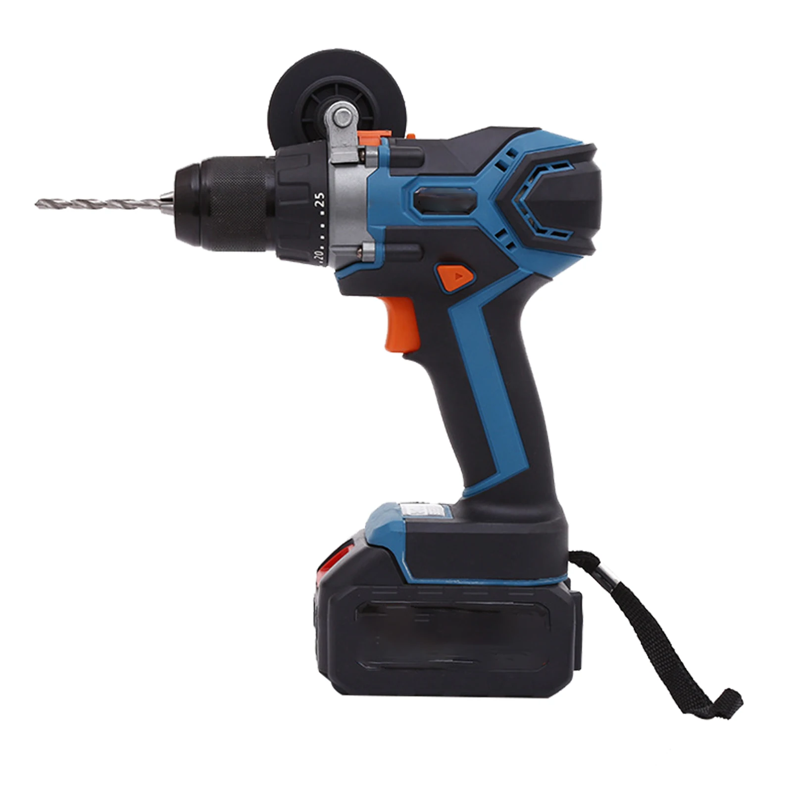 20V Battery Heavy Duty Brushless Power Drills Hammer Screwdriver Drill Machine  23 gears lightweight power drills  on sale