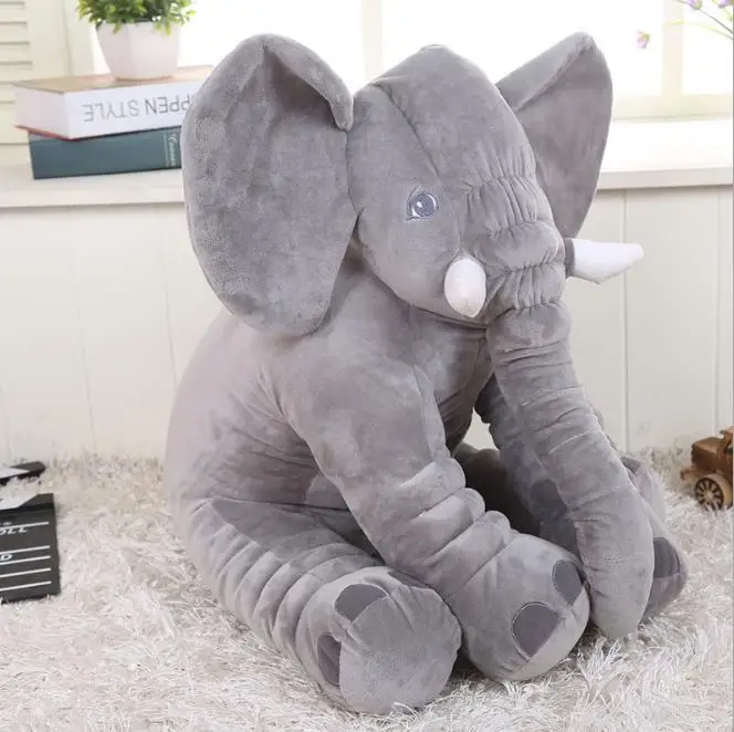 Elephant plush toy pillow sleeping baby gift skins without filling wholesale