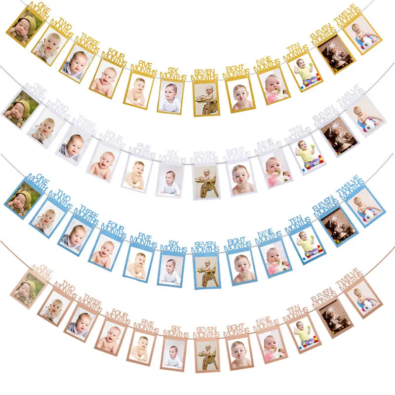 Подвесная гирлянда для фотостудии на 1-12 месяцев