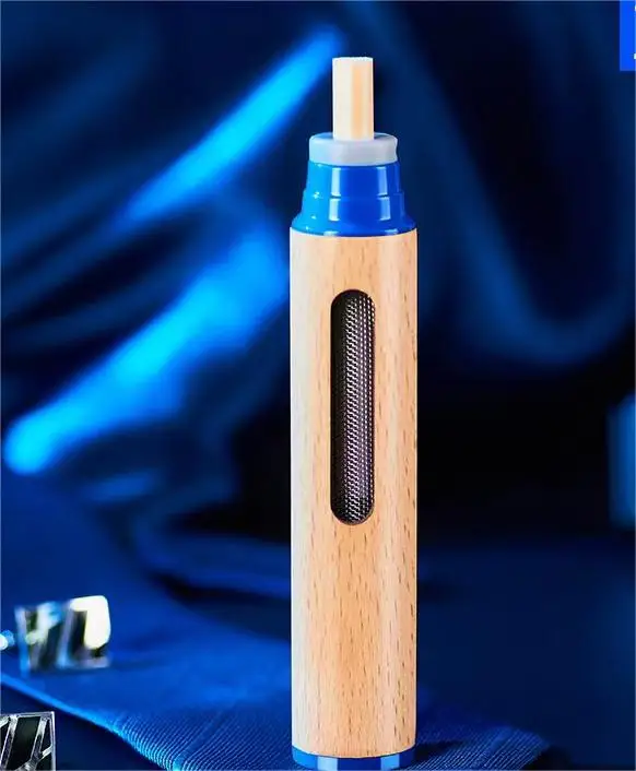 customized logo is welcome  wood log smoking free car portable ashtray custom cigar ashtray ashtray custom