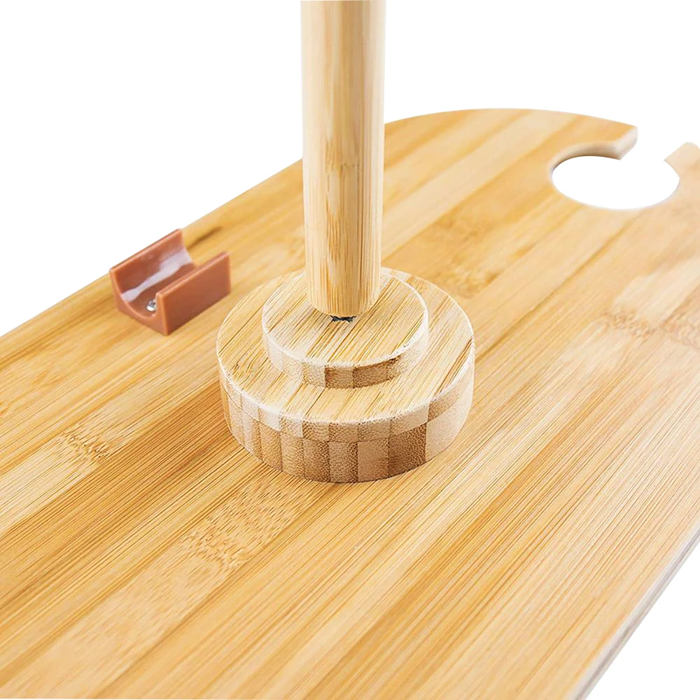 Camping gifts portable travel grill folding wood bbq camping outdoor wine holder bamboo picnic table set