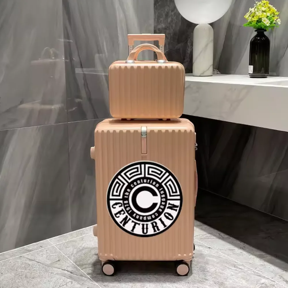 High Quality ABS Durable Travelling Bags Hard Shell Carry On Custom Logo Luggage Sets With Wheels