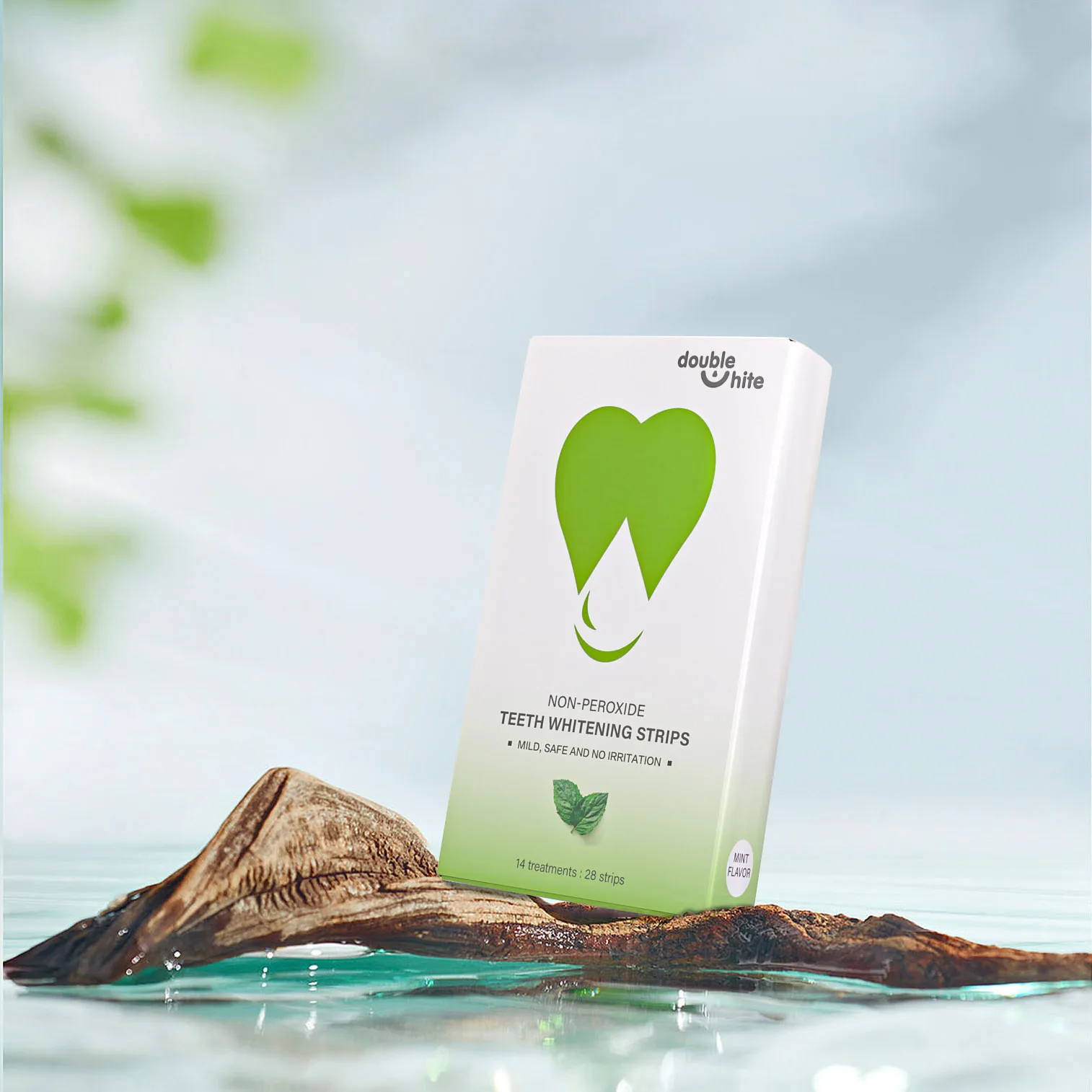 Sodium Chlorite or Customized Non Peroxide Teeth Whitening Strips Kit With Ce Approved For Teeth 14 Pairs 28Pcs