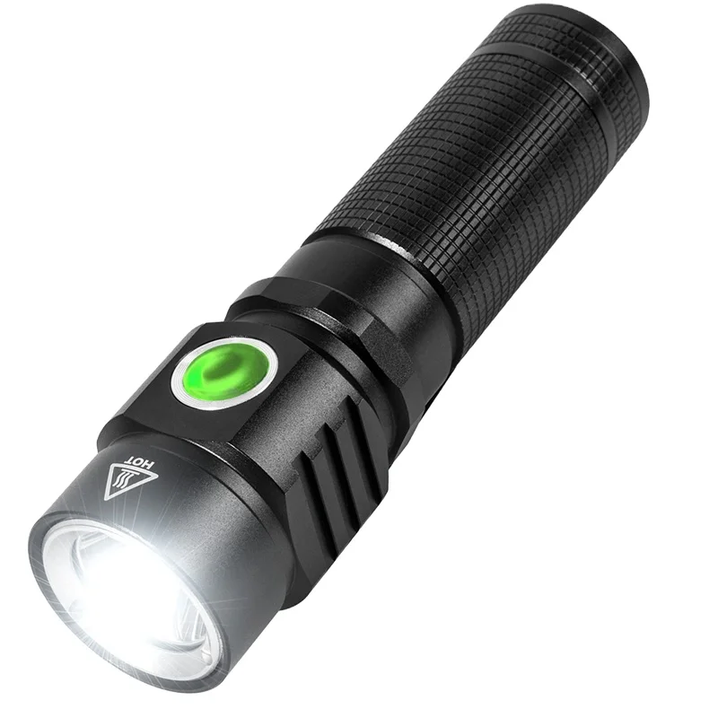Outdoor waterproof portable mini flashlight LED amphibious tactical flashlight