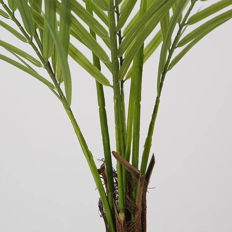 70 см маленькая зеленая Пальма Areca искусственная тропическая пальма подходит для офисных искусственных