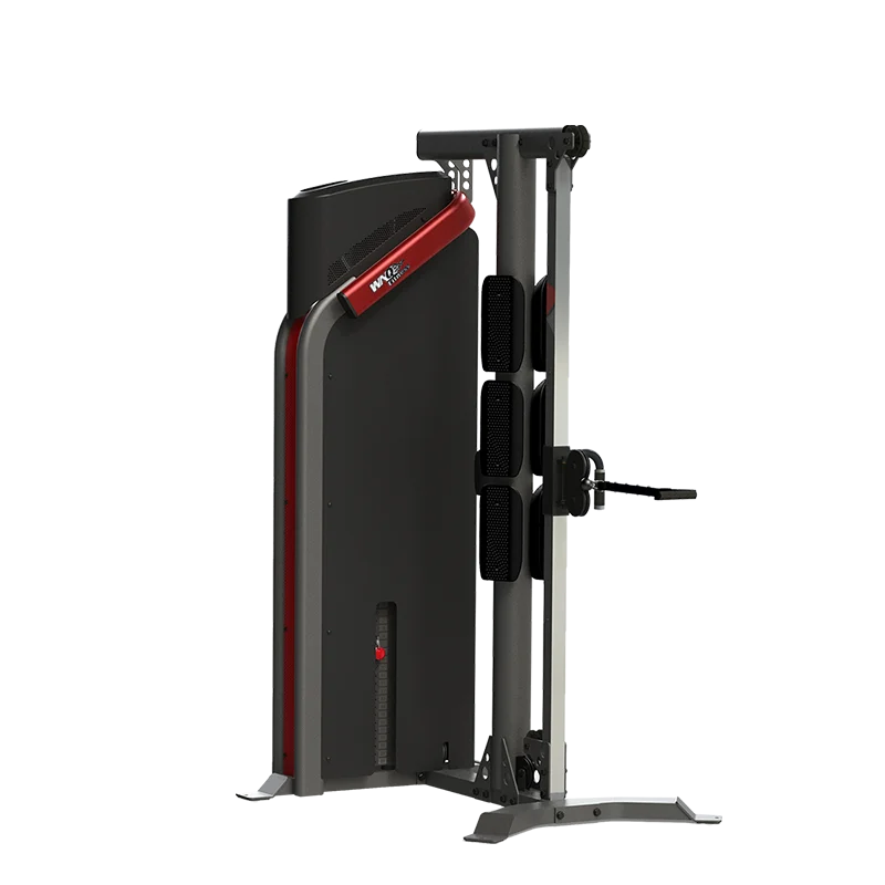 WNQ High Quality Adjustable Cable Pully Lat Pull Down Machine Gray Multifunction Gym Pulleys Gym Equipment For Sale