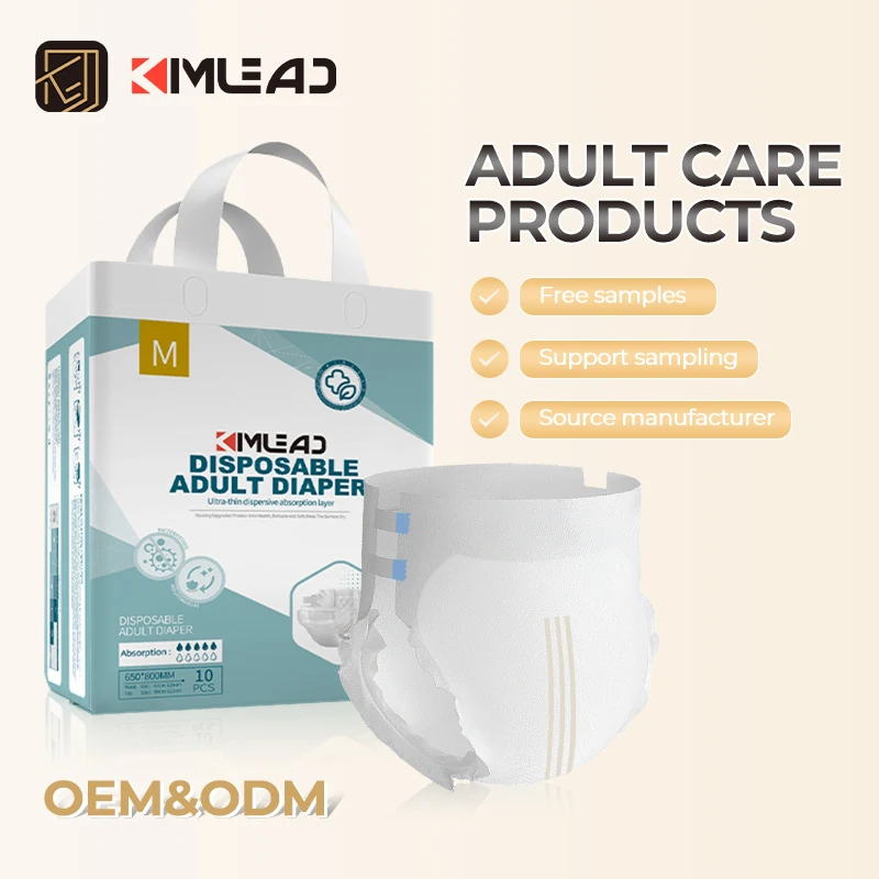 Manufacturer Direct Sale Disposable Super Absorbent Ultra Thick Adult Diapers