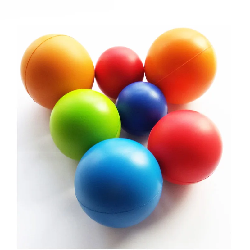 personalized popular custom color pu foam anti-stress ball toys