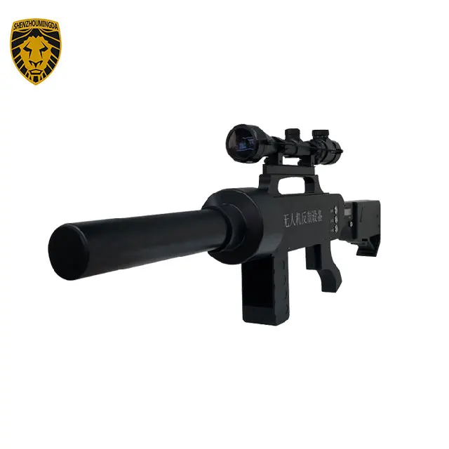 Portable drone countermeasure gun