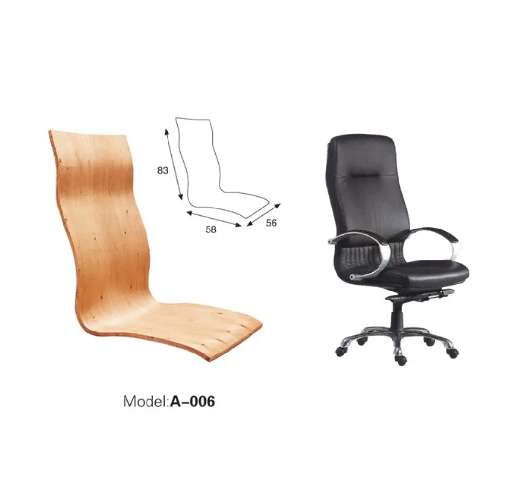 Bent Plywood Office Chair  Board Parts