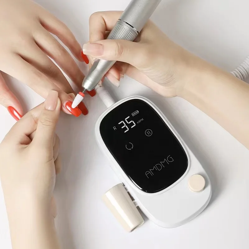 Latest Type Electric Nail Drill 35000rpm Portable Nail Machine Manicure Pedicure Electric Nail Drill Machines