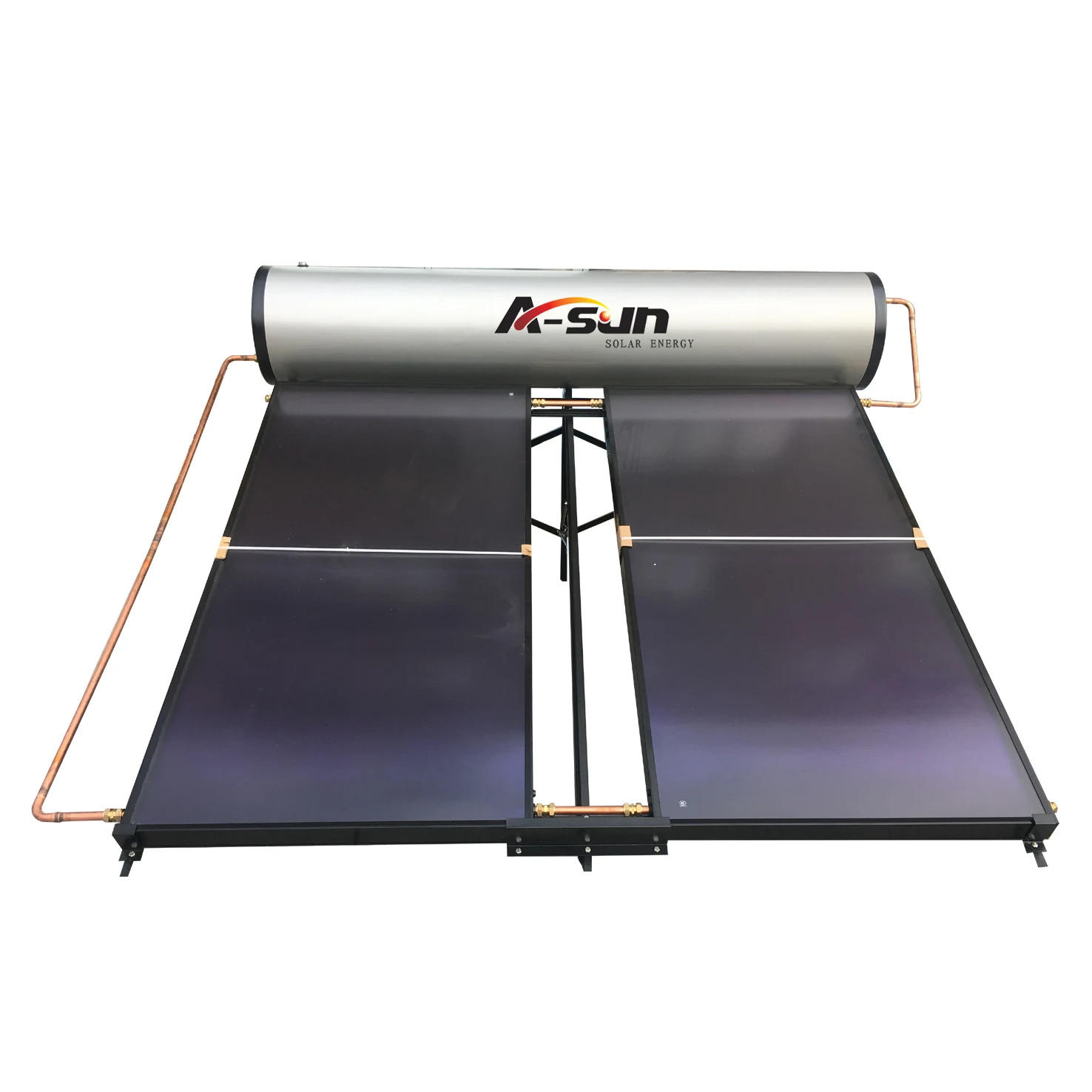 pressurized flat panel  solar water heater