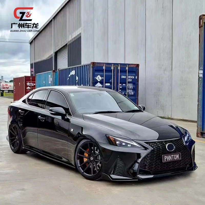 Car bumpers auto body systems for Lexus IS IS250 IS300 ISF 2006-2012 year upgrade 2021 model with bumpers grilles