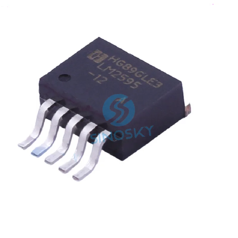 Power Module Microtroller Motor Driver IC PMIC LM2595S-12/TR TO-263-5 BOM List DC DC  Power IC Large Stocks