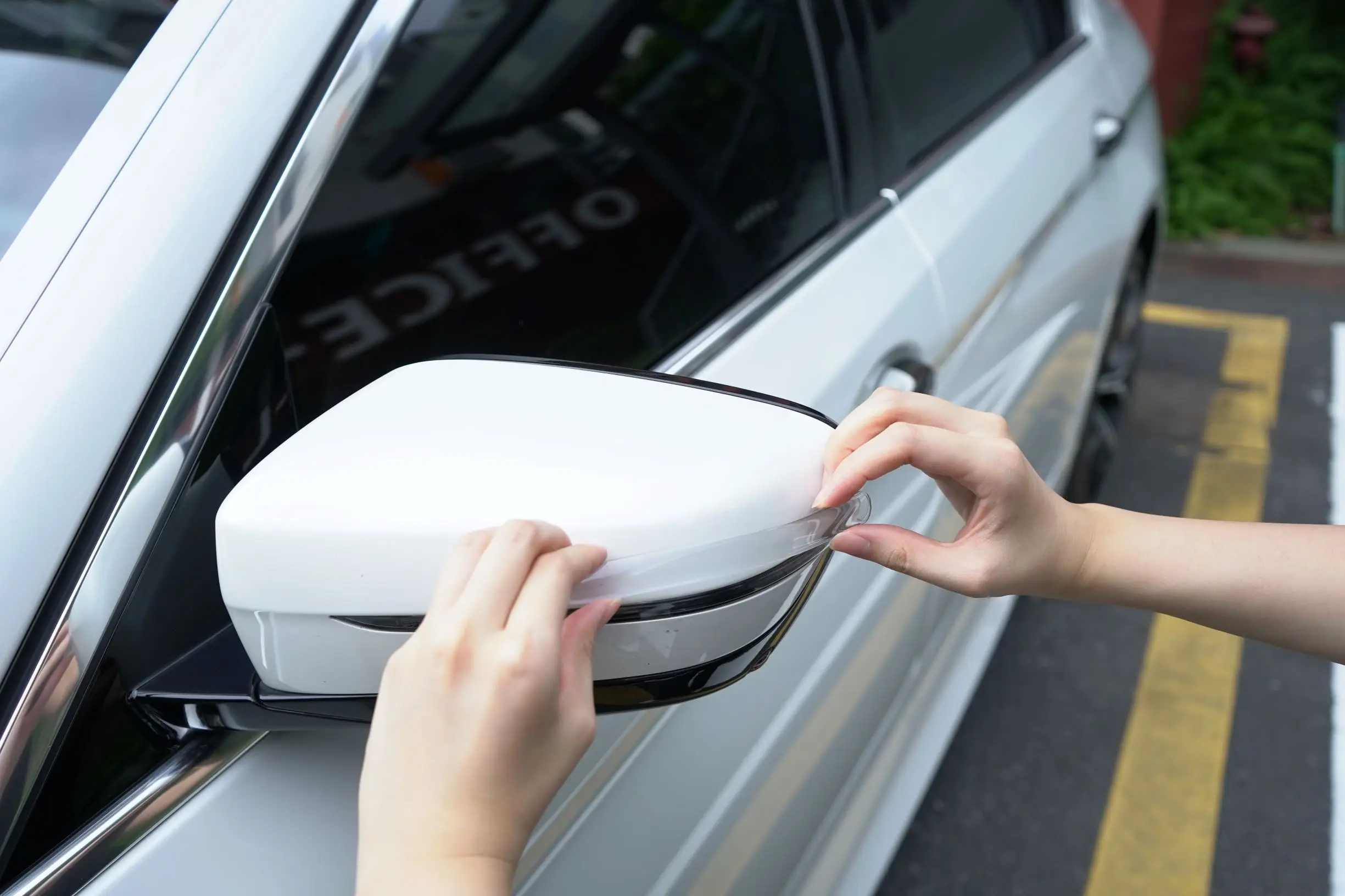 ZY Universal Anti-Scratch Car Door Handle Sticker Protective Film Door Bowl Protector