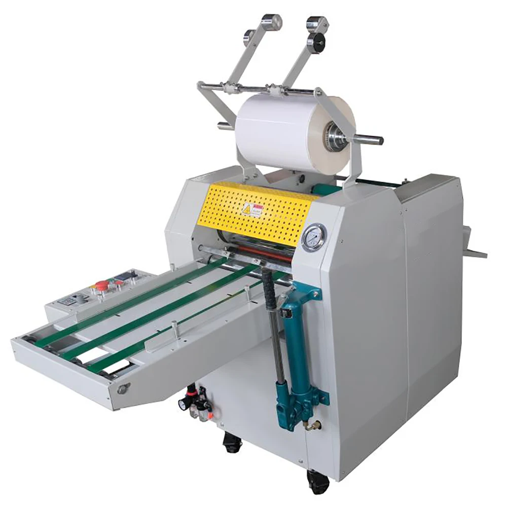 FM-390C Hydraulic Heavy-Duty Semi-Auto BOPP Thermal Film Laminator