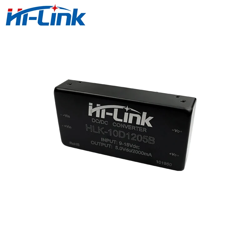 12V to 10W 5V 2A  DC/DC converter step down 1500Vdc Isolated module HLK-10D1205B