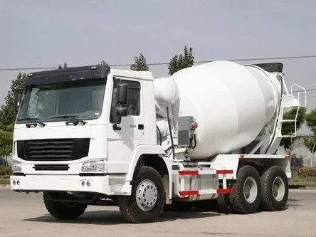 China Brand HOWO 10m3 Concrete Mixer Truck with Euro II Emission Mixer Truck for Sale