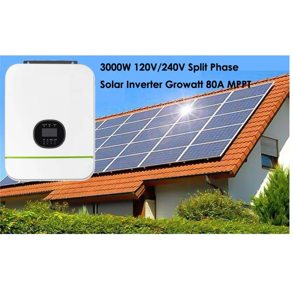 Гибридный инвертор Overvsea 1kw-10.2kw 220 В/230vdc солнечный включенный/выключенный сетевой трехфазный
