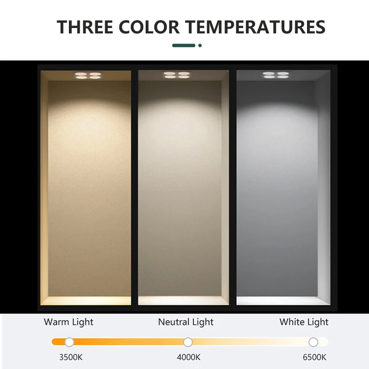 Popular Item Showroom Indoor Ceiling Die-casting Aluminum 8w 12w 15w Recessed Led Spot Lamp