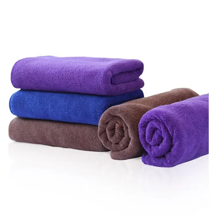 Quickly Drying Super Absorbent Long And Short Pile Microfiber Towel 400Gsm Edgeless Microfiber Cleaning Cloth For Car Wash Towel