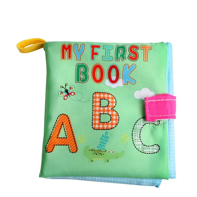 Baby three dimensional cloth book early education cloth book with ringing paper baby toy educational toy