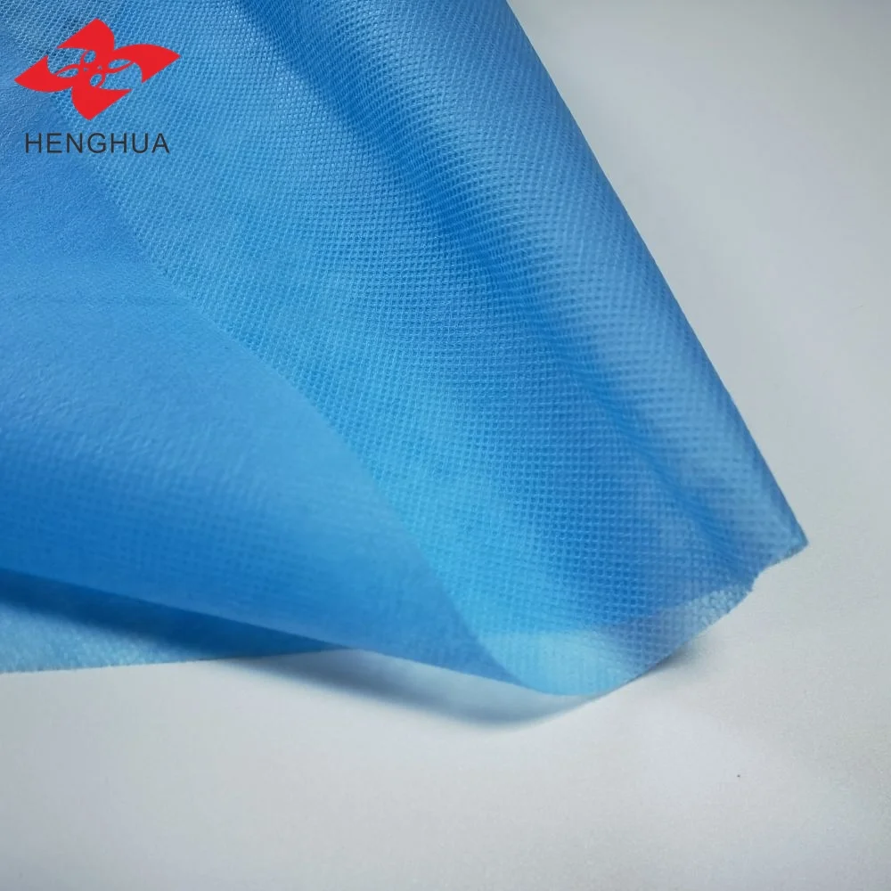 Henghua одноразовый мягкий Гидрофобный спанбонд 30 г/м2 нетканый материал простыня покрывало медицинское нетканое