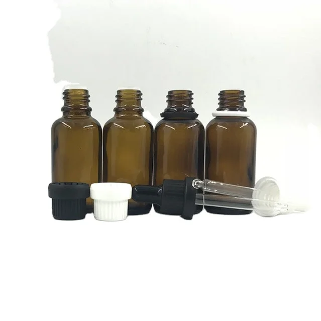 5ml 10ml 15ml 20ml 30ml 50ml 100ml amber essential oil glass dropper bottle