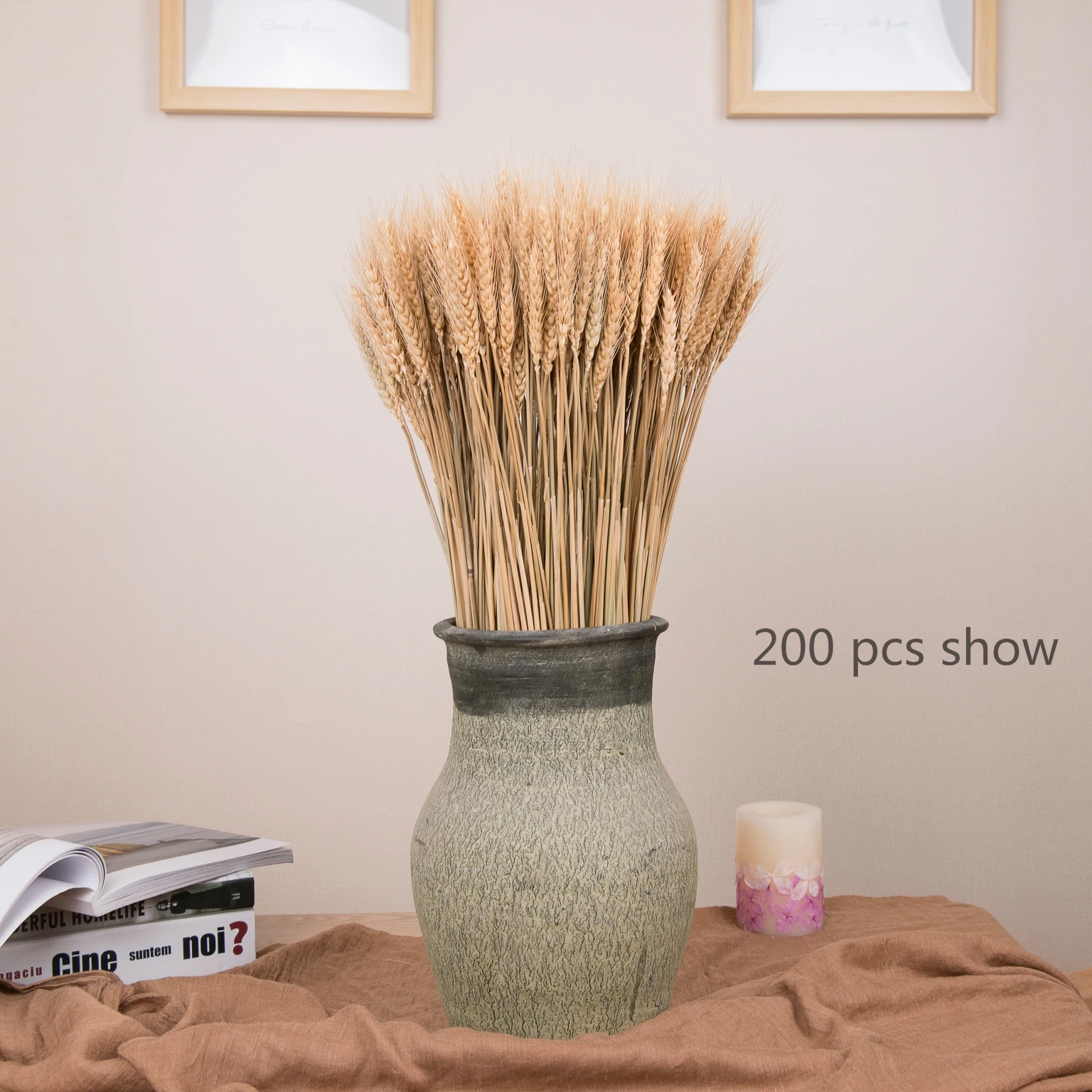 Dried natural Wheat,  wheat stems grass flower for home wedding party theme decoration