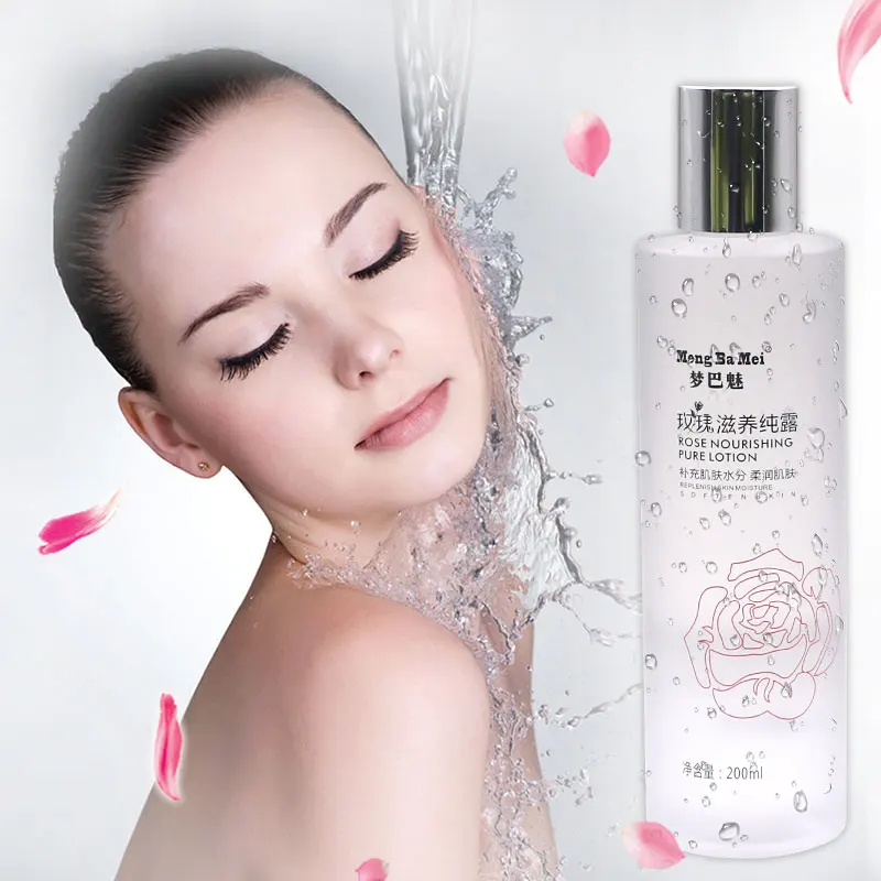 Private Label Bulk Organic Facial Toner Brightening Hydrating Skin Care Rose Water Face Toner