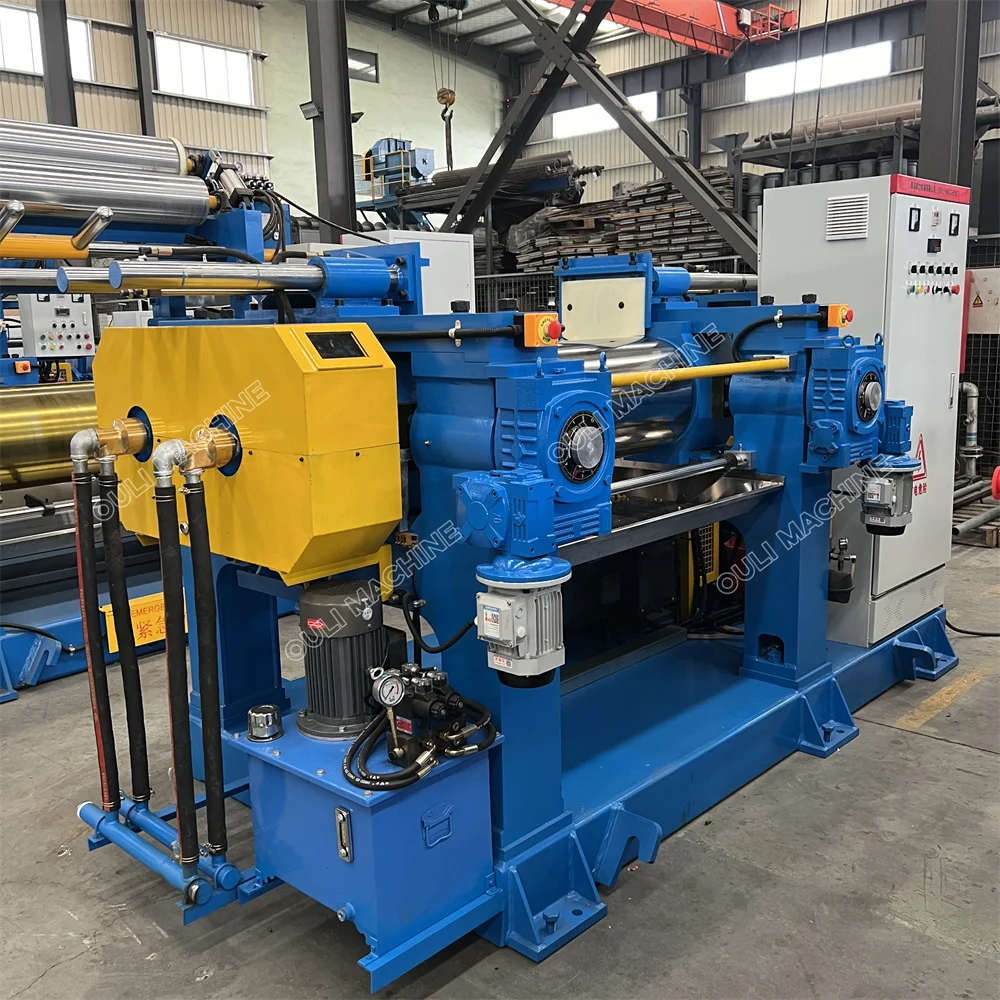 22-дюймовый двухвальный моторный смесительный станок подшипниковая машина для смешивания mil с автоматическим смазочным устройством