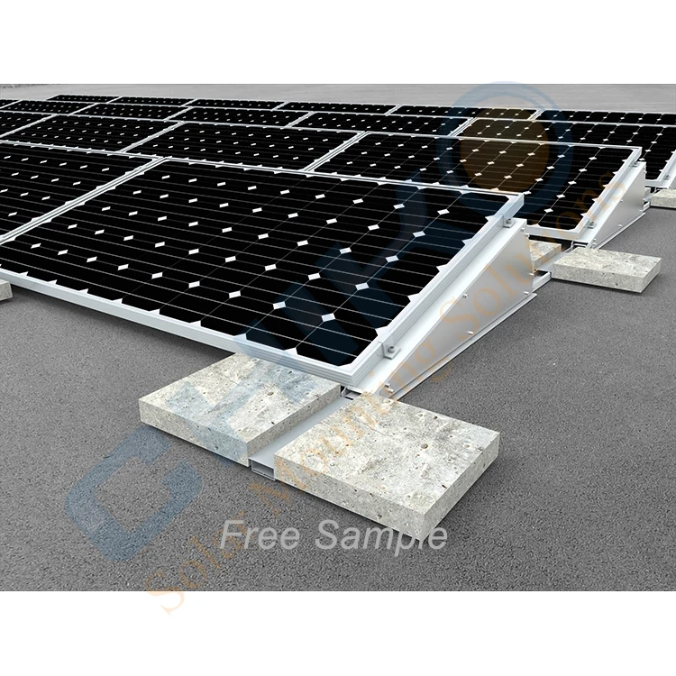 Лучший солнечных панелей монтажный плоский потолочный структура балластного раствора