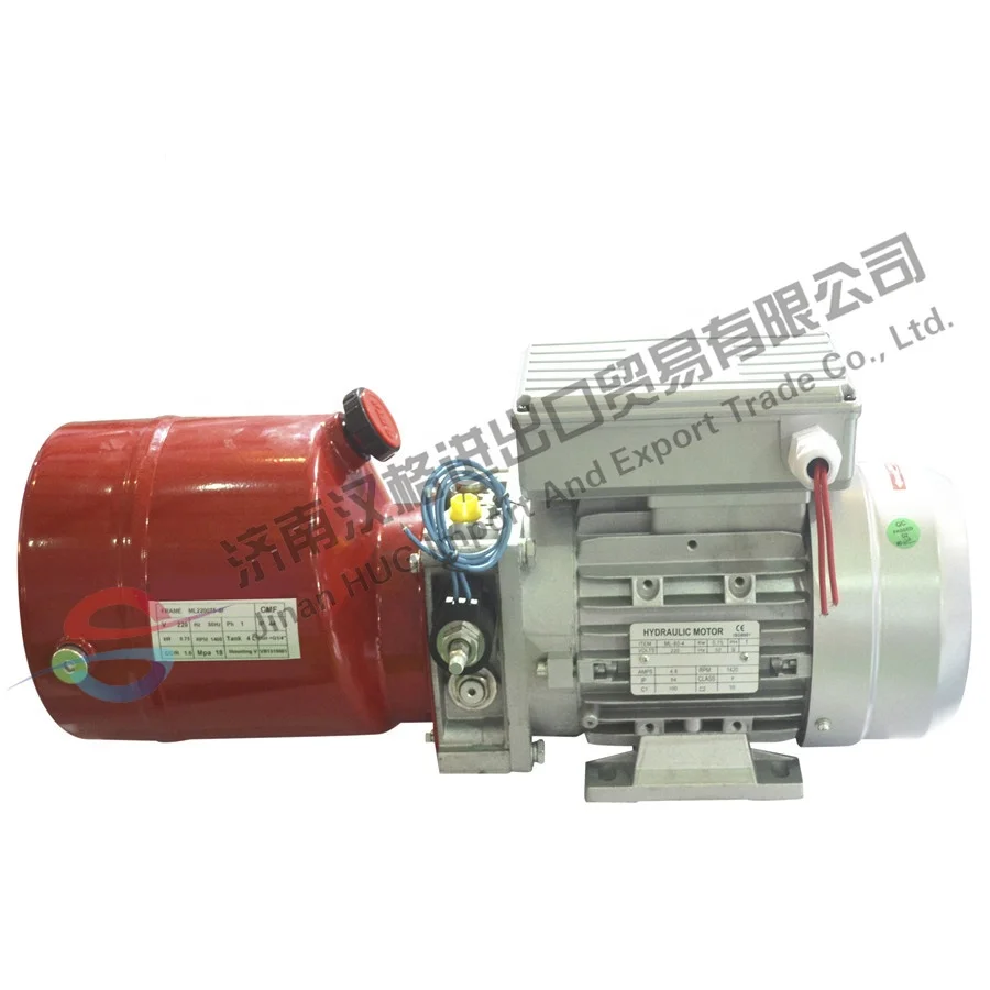 Manufacturer AC hydraulic power pack unit for trash compactor