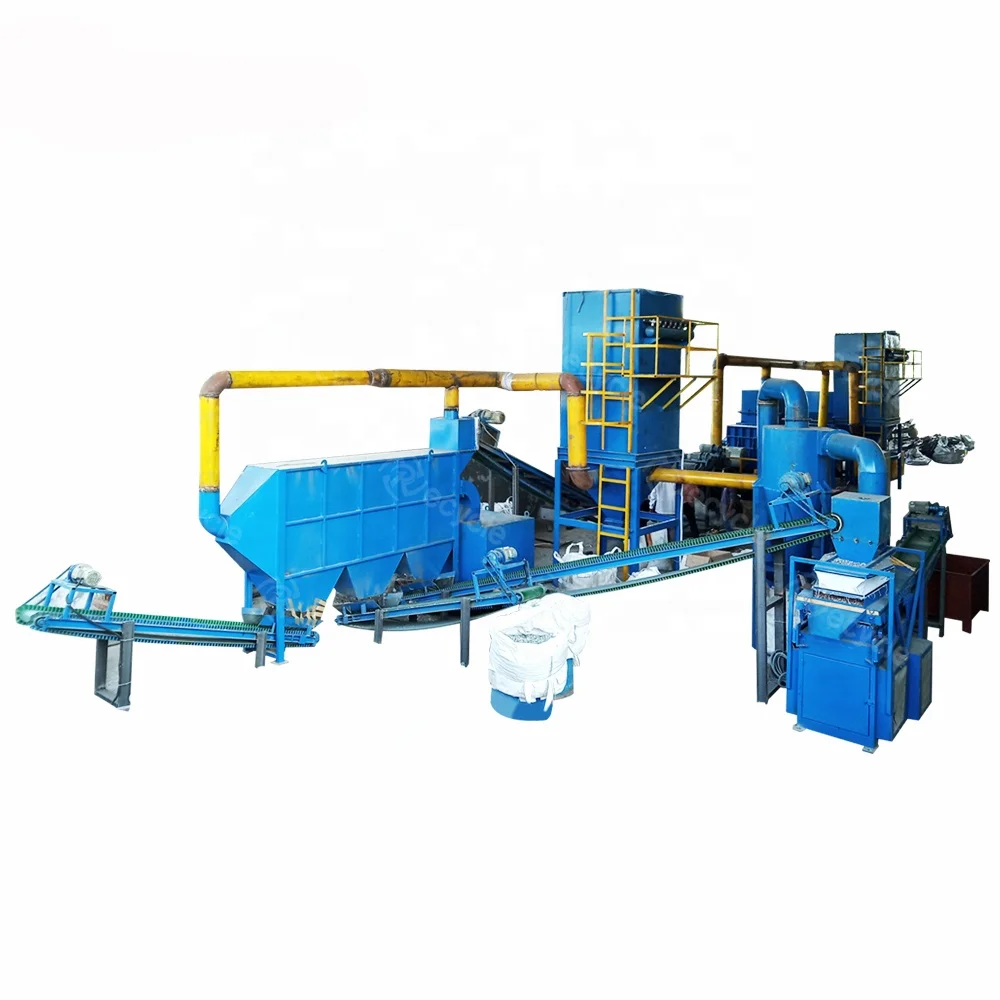 
Scrap Radiator Copper And Aluminium Recycling Machine Copper And Aluminum Separating Machine 