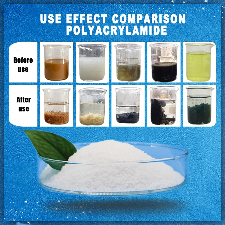 Anionic Cationic Nonionic Polyacrylamide Pam Polymer Crystals Powder Beads Factory Price Flocculant Chemical Auxiliary Agent