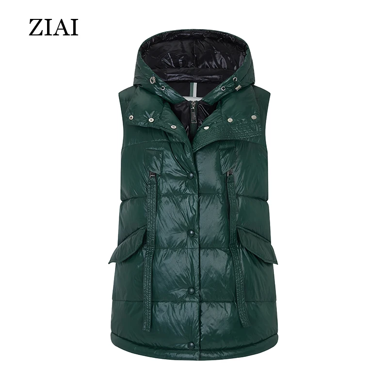
New fashion wholesale ladies waterproof plus size puffer vest quilted jacket women windproof black puffy winter vest 
