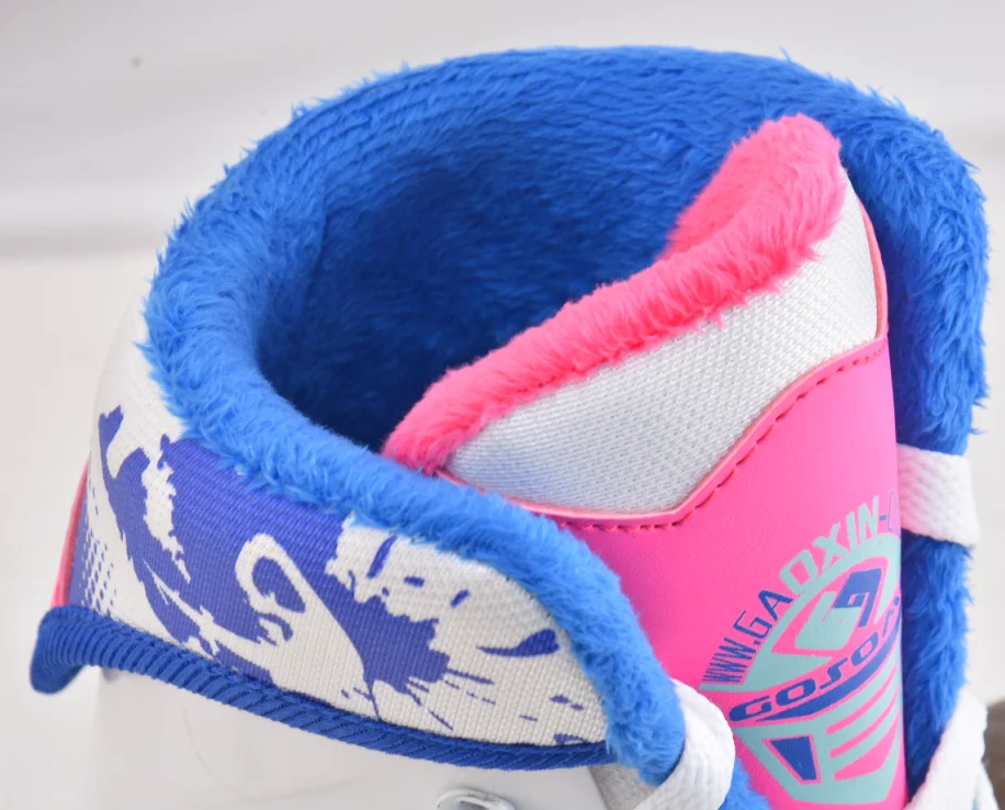 GOSOME Hot-sale Professional Ice Skates PVC Women Cotton Fabric Lace Skating Shoes for 7 Years Sport Shoes 10 Year 3 KG 500 65KG