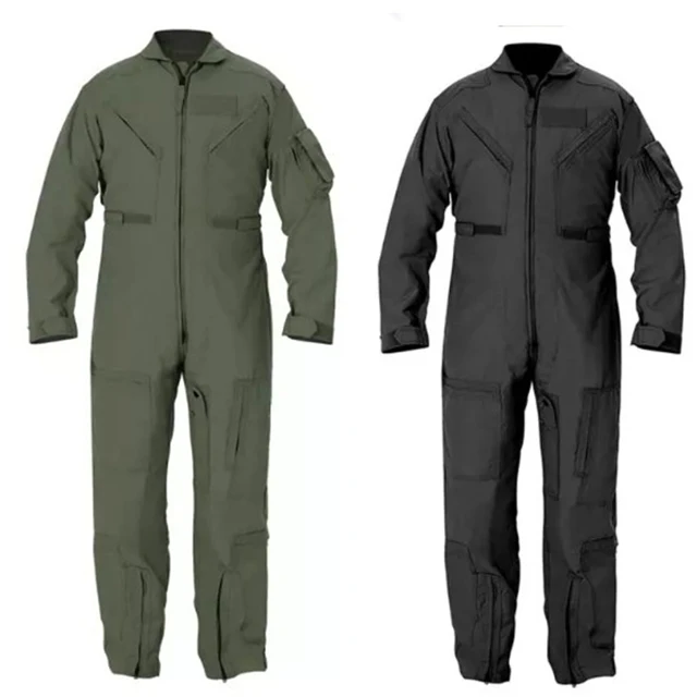 93% meta aramid 5% para aramid 2% Antistatic 210gsm inherent Flight certified  suit Flame resistant coverall